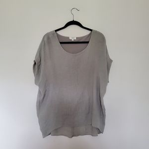 Umgee Green Boho Top Size Large